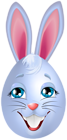 Blue Easter Bunny Egg PNG Clipart