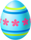 Blue Easter Egg PNG Clipart