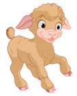 Cute Little Lamb PNG Clipart