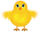 Cute Yellow Chicken Transparent PNG Clip Art Image