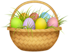Easter Basket Transparent PNG Image