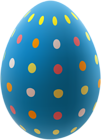 Easter Egg Blue PNG Clip Art Image