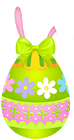 Easter Egg Green PNG Transparent Clipart