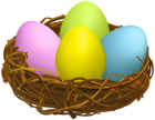 Easter Eggs in Basket Transparent PNG Clip Art Image​  Gallery  Yopriceville - High-Quality Free Images and Transparent PNG Clipart