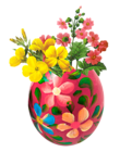 Easter Egg Vase PNG Clipart Picture
