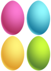 Easter Eggs PNG Clip Art Image