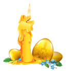 Easter Golden Egg Decoration PNG Clipart