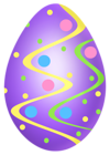 Easter Purple Egg Decoration PNG Clipart Picture