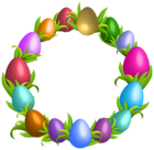 Easter Wreath Transparent PNG Clip Art