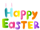 Happy Easter Clip Art Image | Gallery Yopriceville - High-Quality Free ...