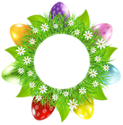 Happy Easter Decoration PNG Clip Art Image