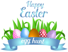 Happy Easter Transparent PNG Clip Art Image