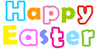 Happy Easter Transparent PNG Image