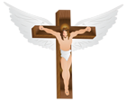 Jesus Christ on the Cross PNG Clip Art Image