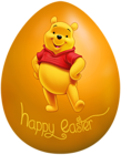 Kids Easter Egg Winnie the Pooh PNG Clip Art Image