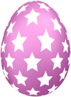 Starry Easter Egg Pink PNG Clipart