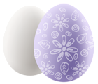 Transparent Easter Eggs Decor PNG Clipart Picture