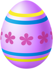 Violet Easter Egg PNG Clipart