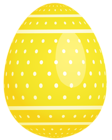 Yellow Dotted Easter Egg PNG Clipart​  Gallery Yopriceville - High-Quality  Free Images and Transparent PNG Clipart