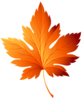 Autumn Leaf Transparent PNG Clip Art Image