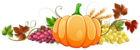 Autumn Pumpkin Decor Clipart PNG Image