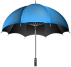 Blue Umbrella Transparent PNG Clip Art Image