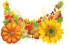 Fall Leaves Decoration PNG Image