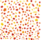Fall Leaves Overlay Transparent PNG Clip Art