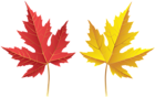 Fall Leves PNG Clip Art Image