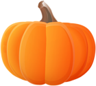 Large Orange Pumpkin PNG Clipart