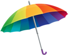 Rainbow Umbrella PNG Clipart Image
