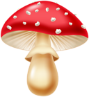 Red Mushroom Transparent PNG Clipart