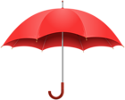 Red Umbrella PNG Clip Art Image