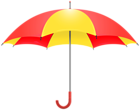 Red Yellow Umbrella PNG Transparent Clipart