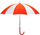 Umbrella Red and White PNG Clipart