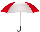 White Red Umbrella PNG Clipart