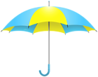 Yellow Blue Umbrella PNG Transparent Clipart