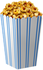 Caramel Popcorn Box PNG Clipart Image