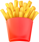 French Fries Transparent Clip Art PNG Image