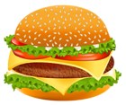 Hamburger PNG Vector Clipart Image