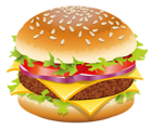 Hamburger PNG Vector Clipart Picture