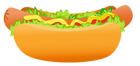Hot Dog PNG Clipart Image