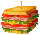 Huge Sandwich PNG Vector Clipart Picture