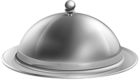 Silver Serving Tray PNG Clip Art