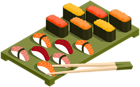 Sushi Menu PNG Clip Art
