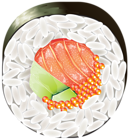 Sushi Peace PNG Clipart Image