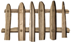 Old Wooden Fence PNG Clipart