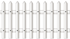 White Fence PNG Picture