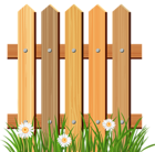 Wooden Garden Fence with Grass PNG Clipart | Gallery Yopriceville ...