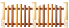 Wooden Yard Fence PNG Clipart
